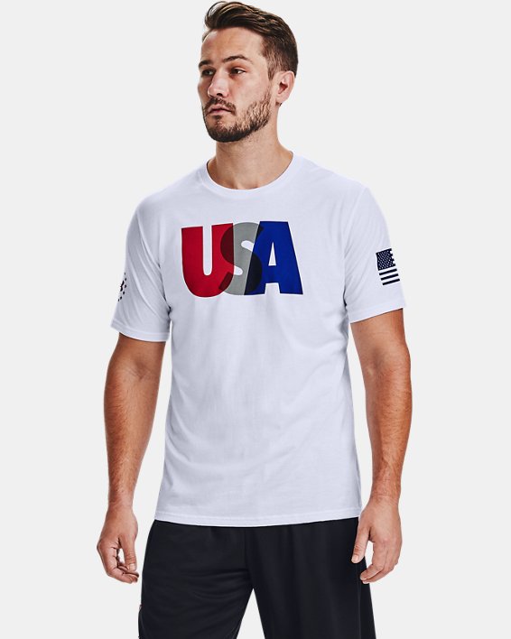 Under Armour Mens Freedom USA Vertical t-Shirt